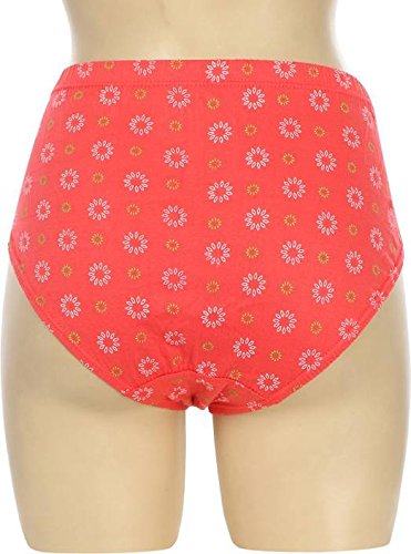 BLAZON Women's Hipster Orange, Pink, Grey Panty Pack of 3